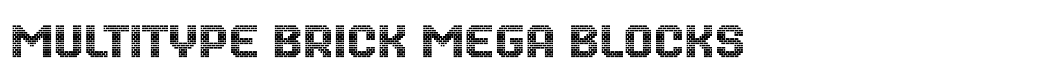 MultiType Brick Mega Blocks image